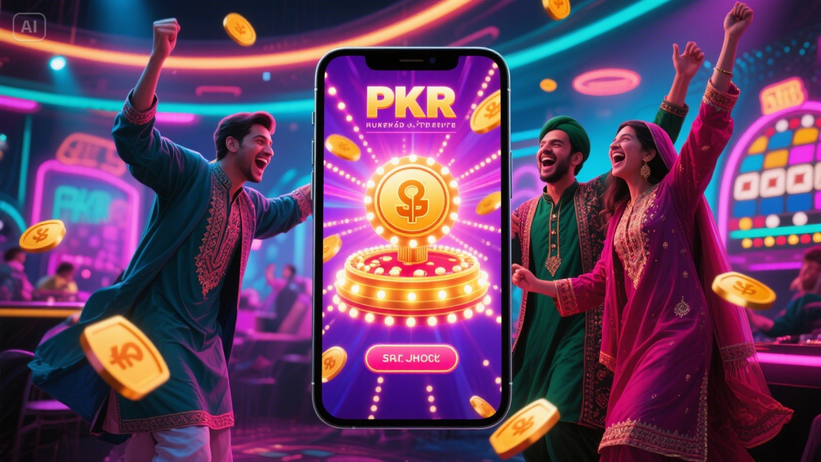 Registration at PKR SLOTS Casino